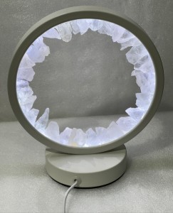 Clear Quartz Crystal Healing Lamp