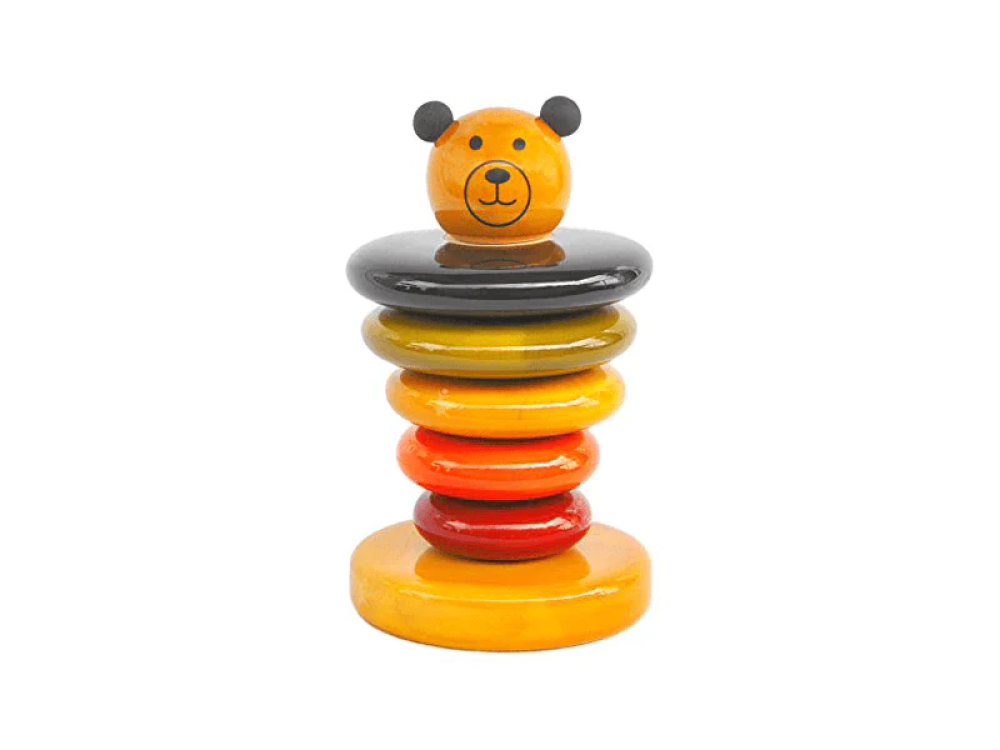 Cubby Wooden stacking toy - 1