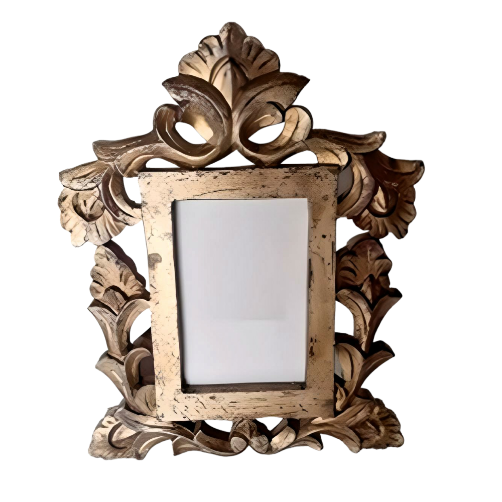 Designer Golden Photo Frame