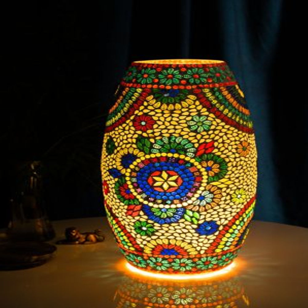 DHOLAK SHAPE TABLE LAMP