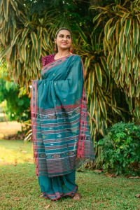 Dream Green Sutaluga Odisha Ikkat Saree