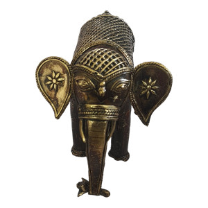 Elephant Standing Metal Craft Style 14