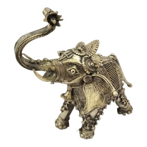 Elephant Standing Metal Craft