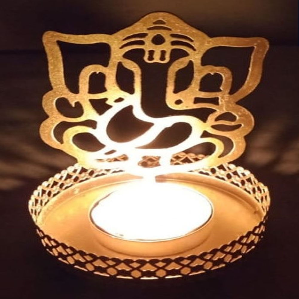 Ganeshji Iron Shadow Diya