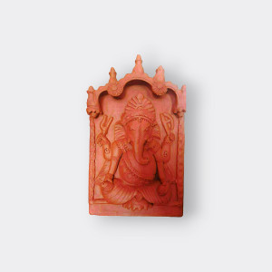 Ganpati Terracotta Of Molela Art