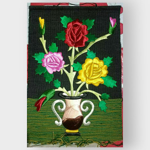 Ghazipur Handmade Jute Wall-Hanging Flower & Pot