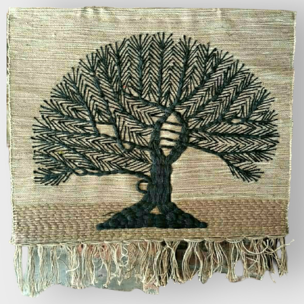 Ghazipur Handmade Jute Wall-Hanging Tree