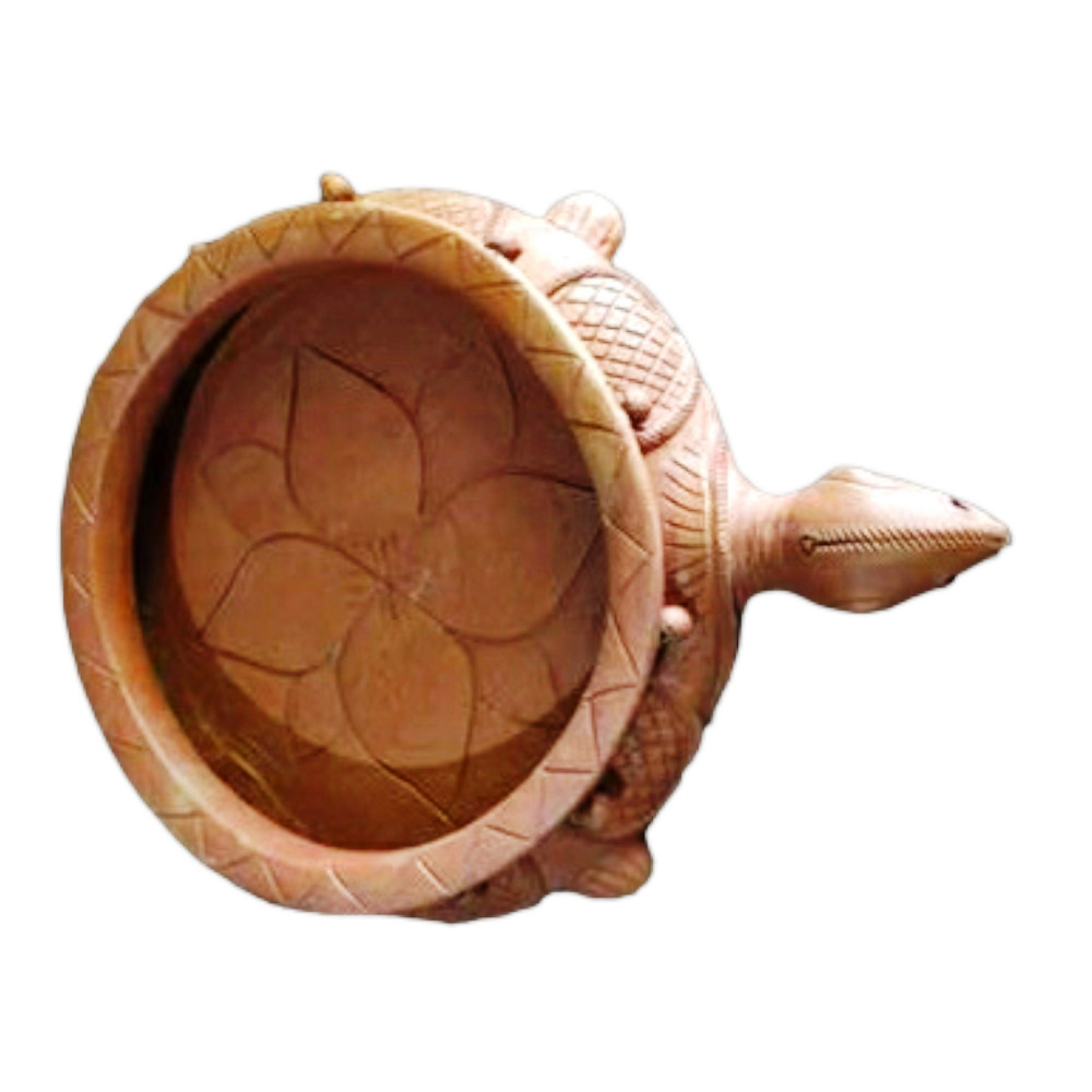 Tortoise Pot Gorakhpur Terracotta Clay For Storing Water - 0