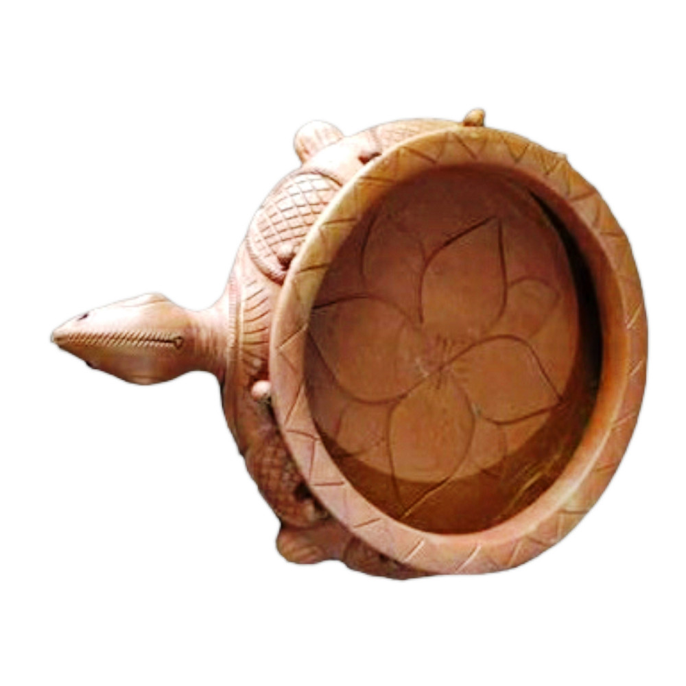 Tortoise Pot Gorakhpur Terracotta Clay For Storing Water - 1