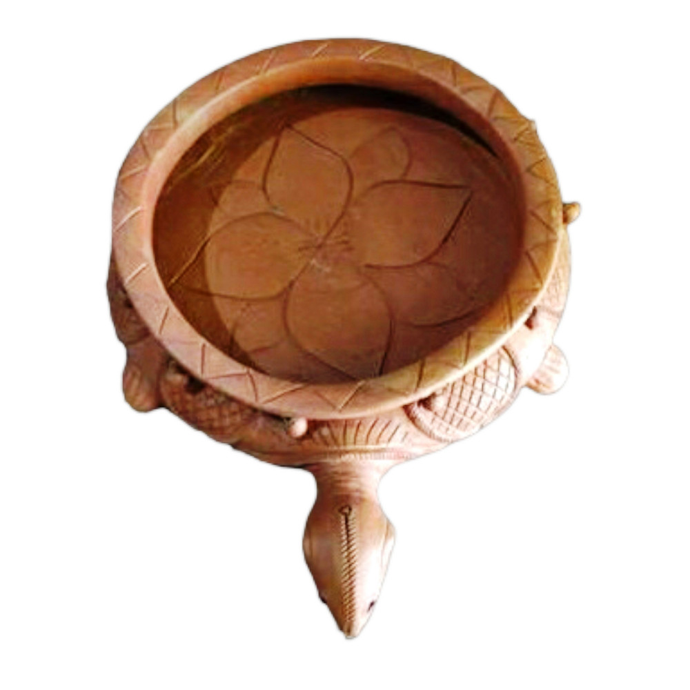 Tortoise Pot Gorakhpur Terracotta Clay For Storing Water