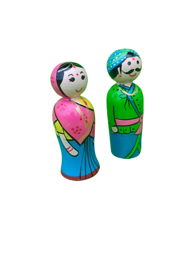 Gujarat Couple Doll - 1