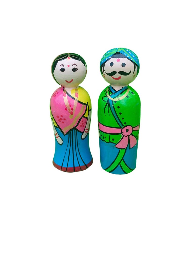 Gujarat Couple Doll