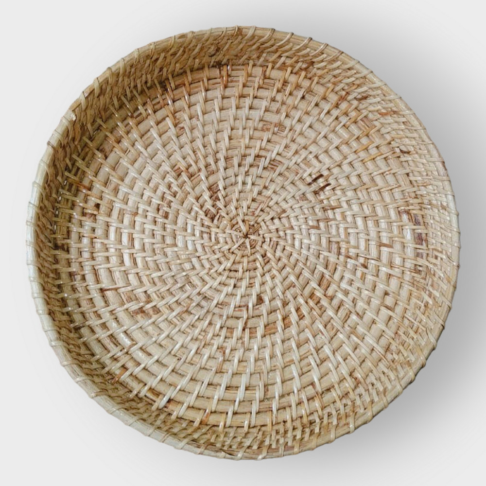 Hand Crafted Round Tray - 3