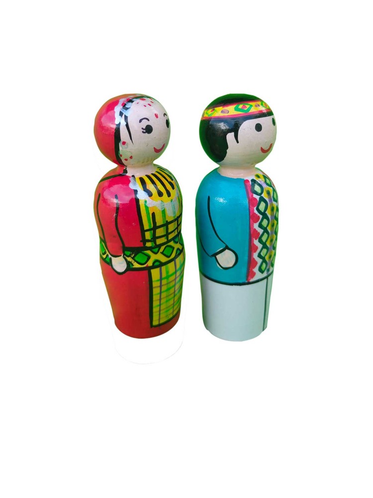 Himachal Couple Doll - 0