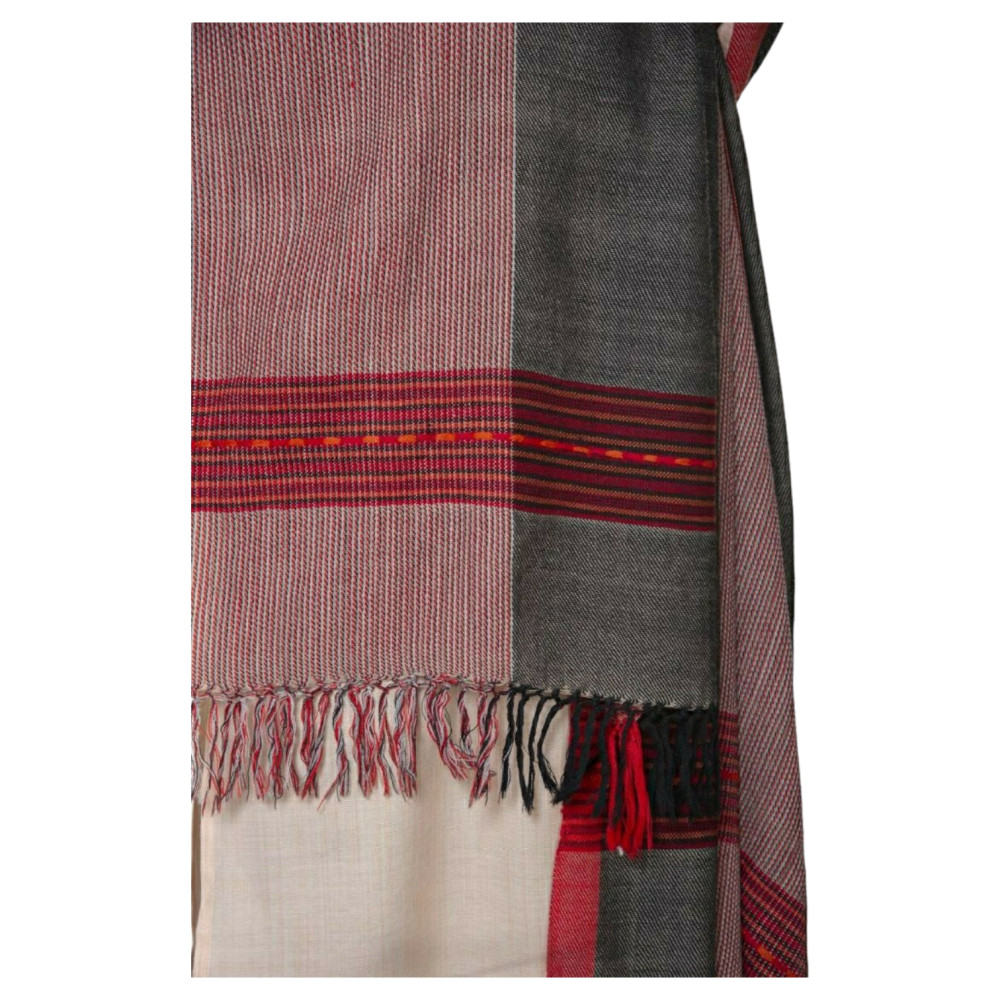 Himalayan doru shawl in double pattern - 1