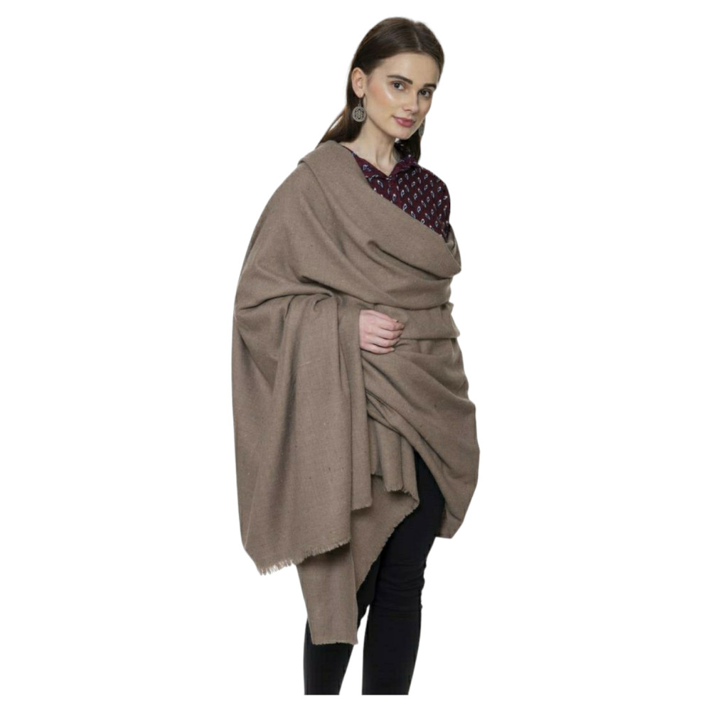 Himalayan ladakhi khadi pashmina full size loi Shawl - 0