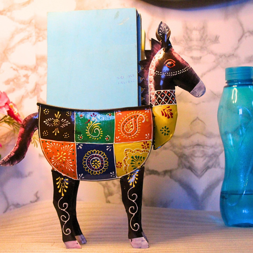 Horse Shaped Utility Holder Home Décor - 0