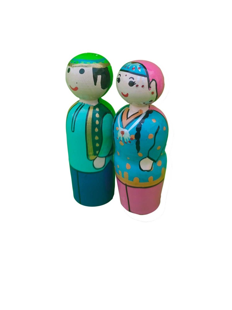 Jammu & Kashmir Couple Doll - 0