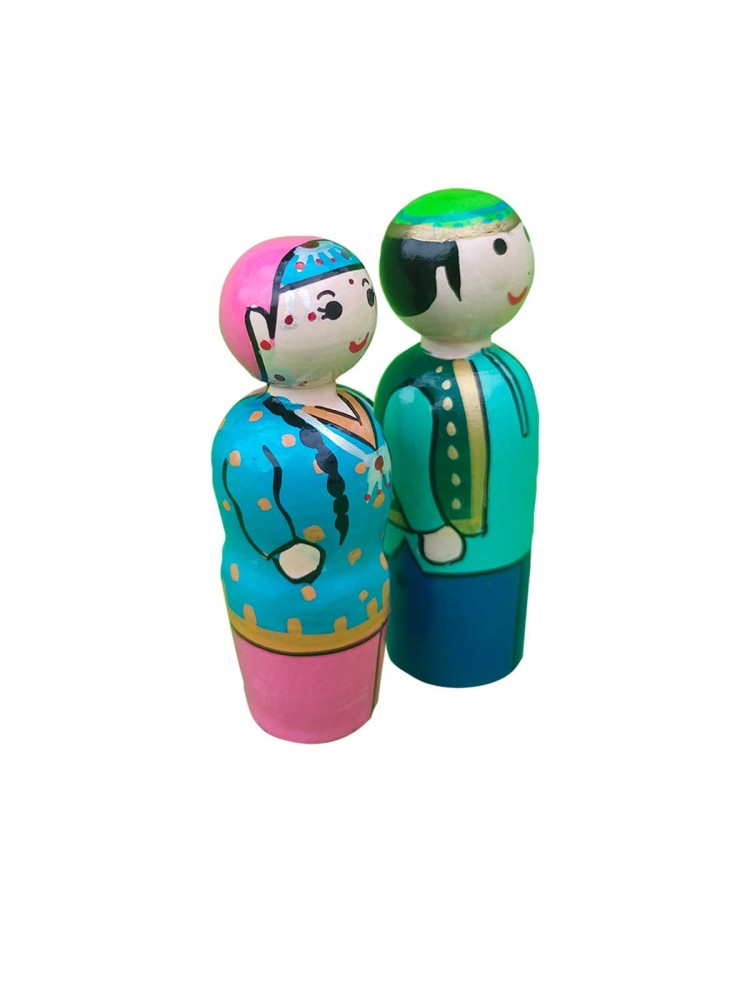 Jammu & Kashmir Couple Doll - 1