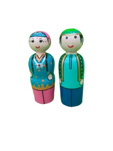 Jammu & Kashmir Couple Doll