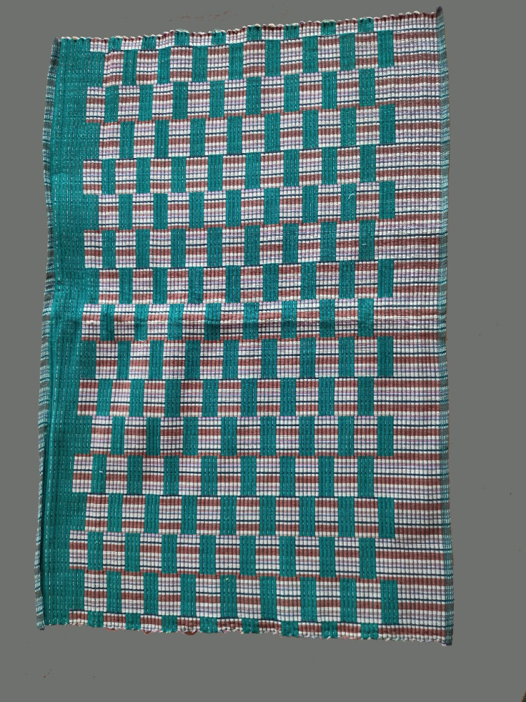 Kannur Home Furnishing Kitchen Mat Green