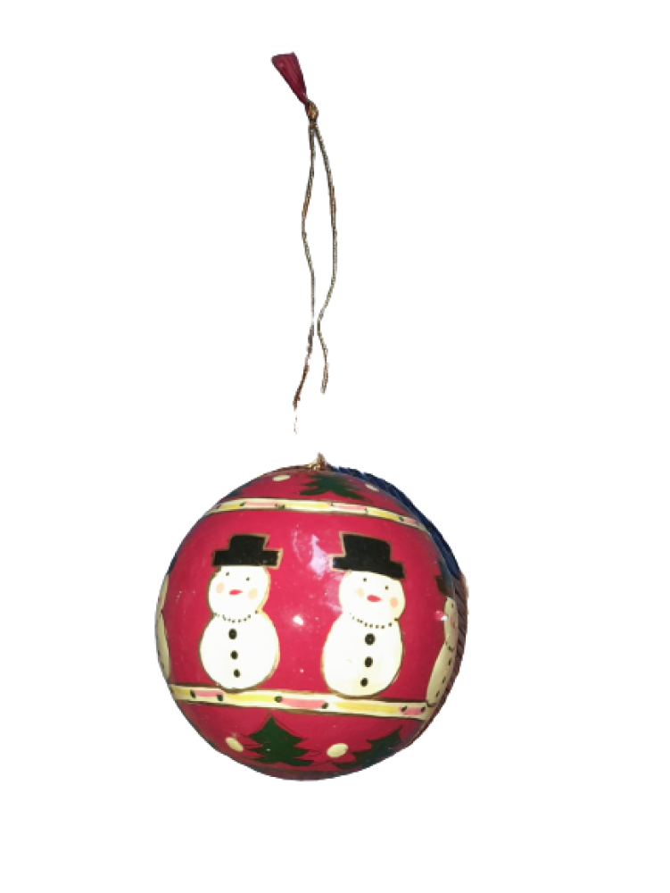 Kashmir Paper Mache Christmas Bell