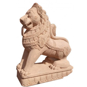 Handmade Konark Stone Carving Of Beautiful Designs In Tan Brown Colour ...