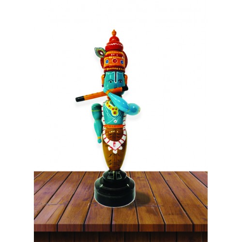 Lord Krishna Design Traditional Kondapalli Bommallu Toy