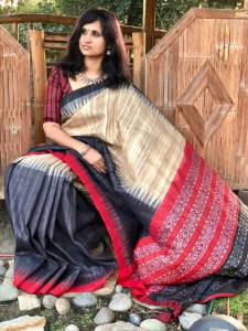 Multicolour Gopalpur Tussar Saree