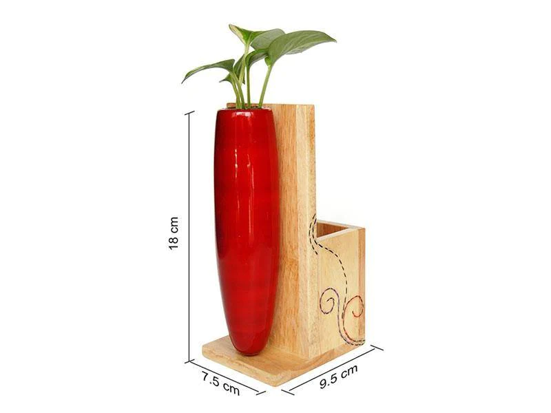 Multiuse Mini Plant Holder - Red