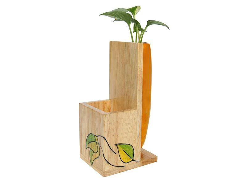 Multiuse Mini Plant Holder - Yellow - 0