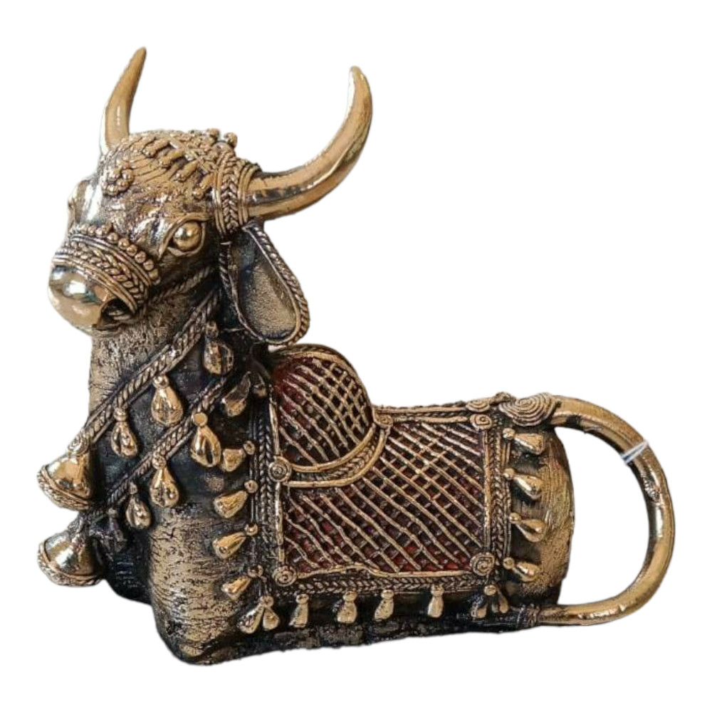 Nandi Seated Metal Craft Style 16