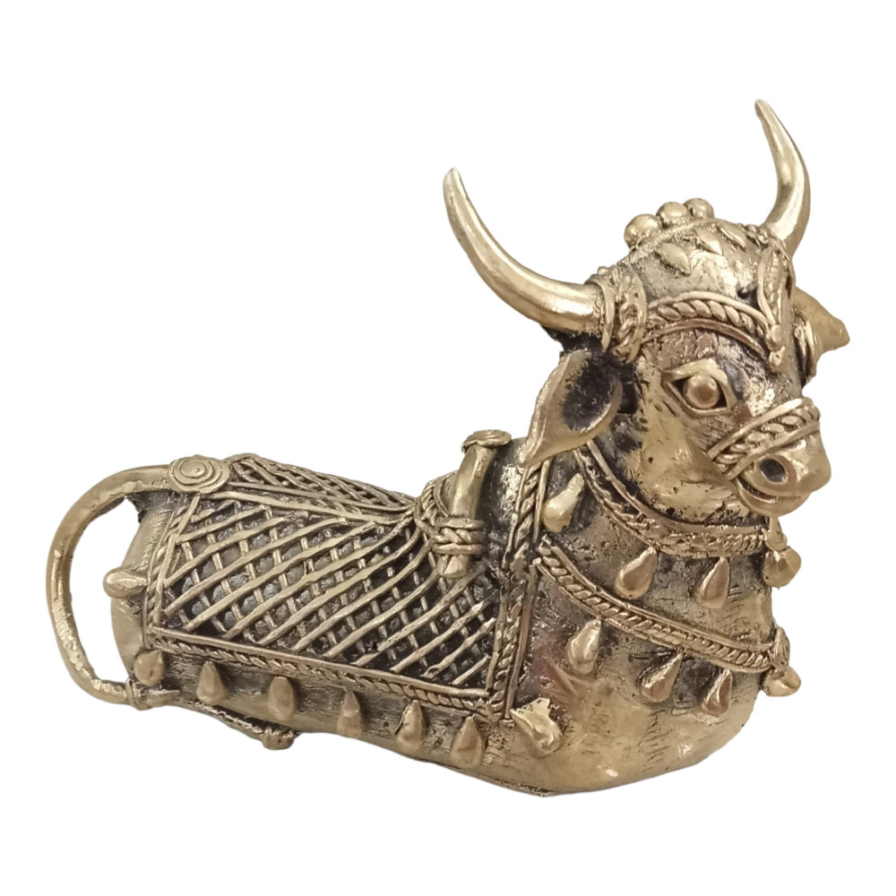 Nandi Seated Metal Craft Style 17