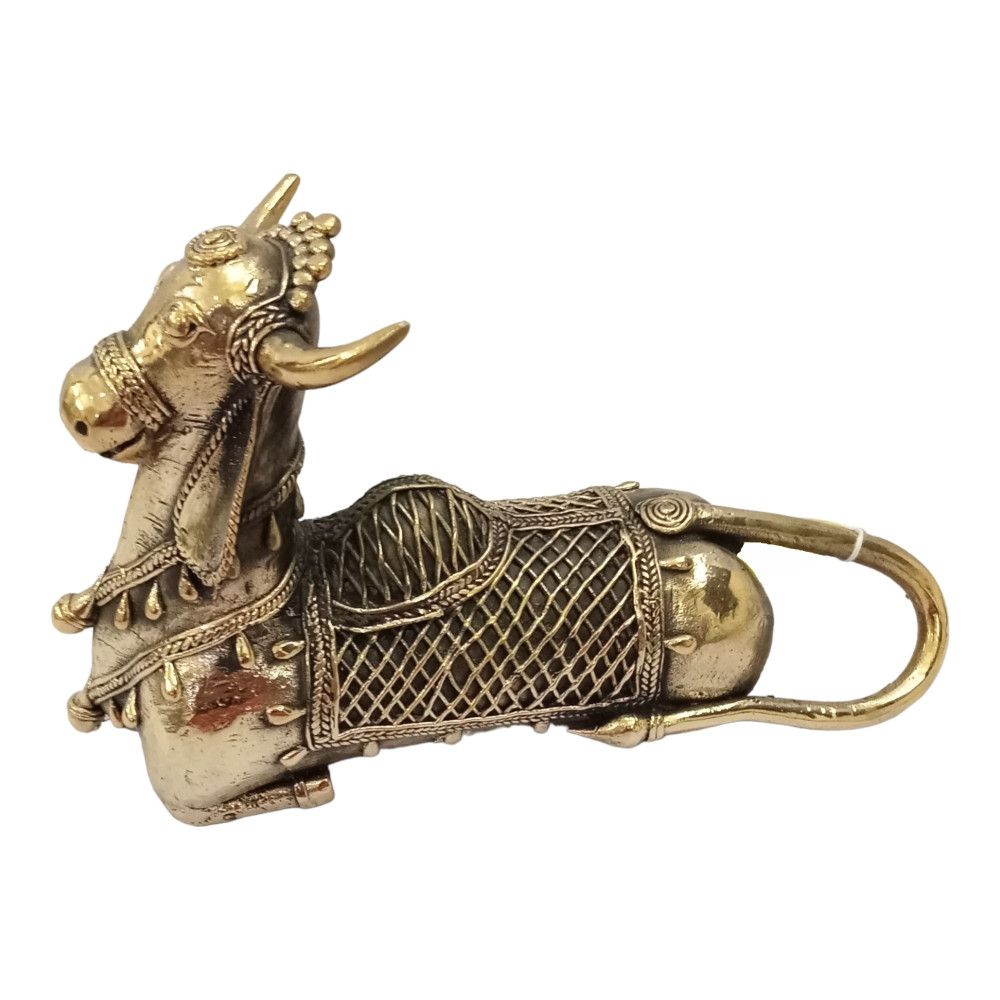 Nandi Seated Metal Craft Style 4