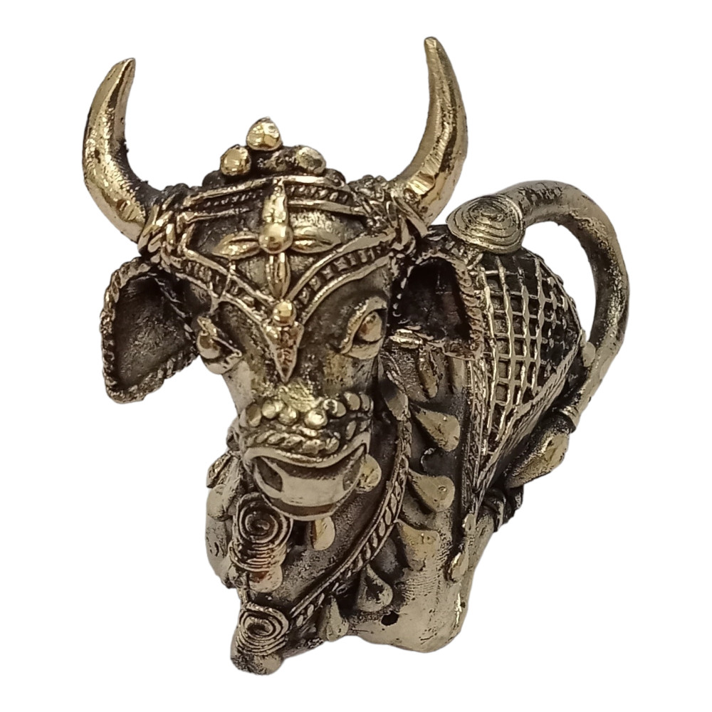 Nandi Seated Metal Craft Style 6