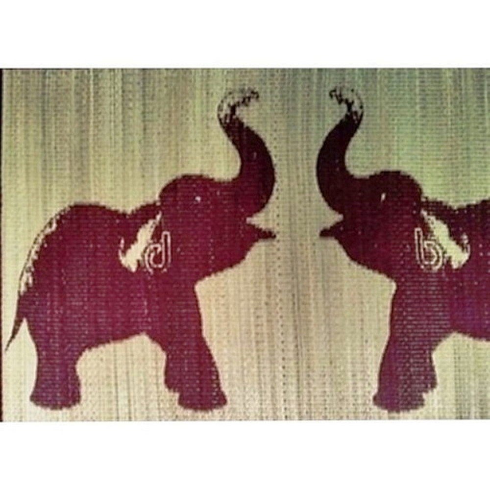 Authentic Traditional Handicraft Pattamadai Mat Korai Grass Textile Of Elephants Designs