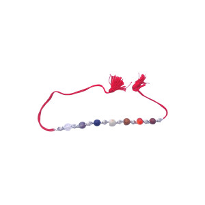 Rakhi with Multicolour Beads II