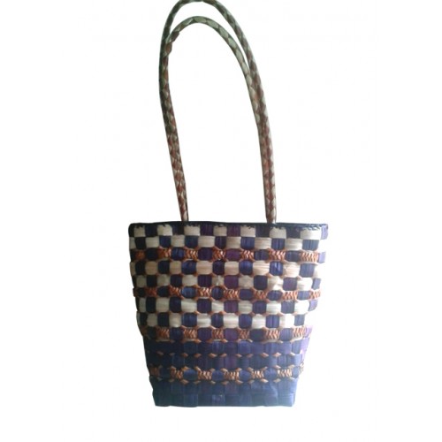 Traditional Screw Pine Craft Fashion Hand Bag for Women/Girls