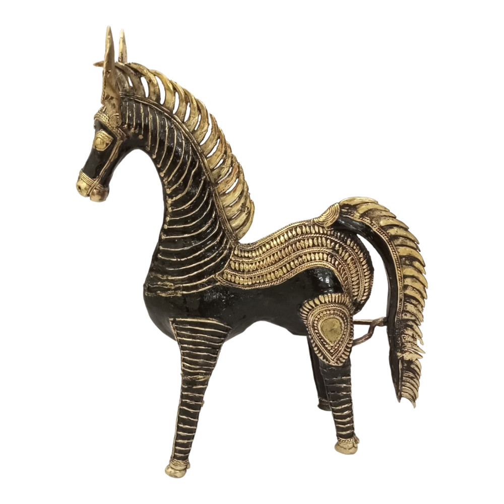 Standing Horse Bastar Metal Craft