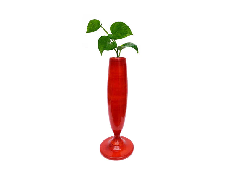Table Top Vase - Red