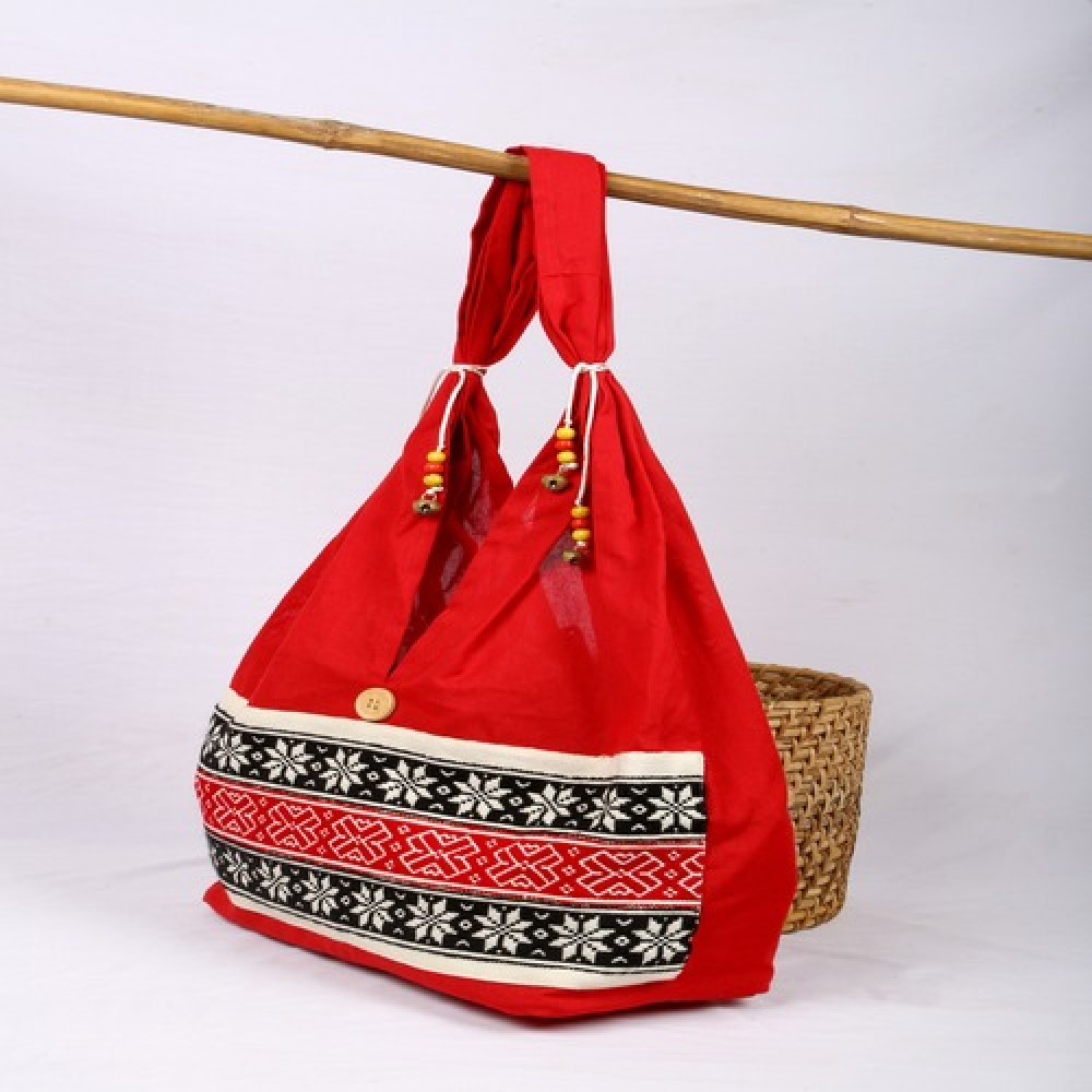 Pure paithani sling bag - Dhana's Paithani Purse House