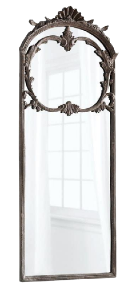 Trendy Rusty Brown Mirror Frame