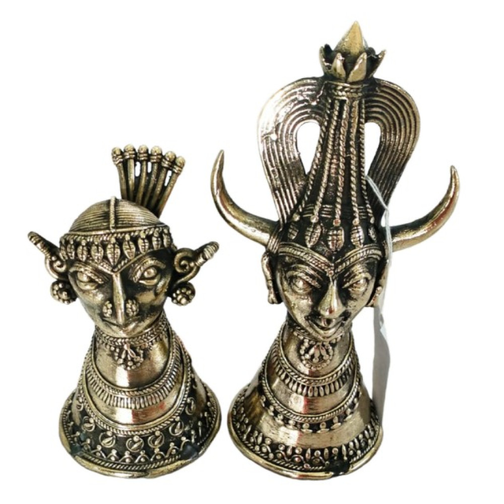 Tribal Head Pair