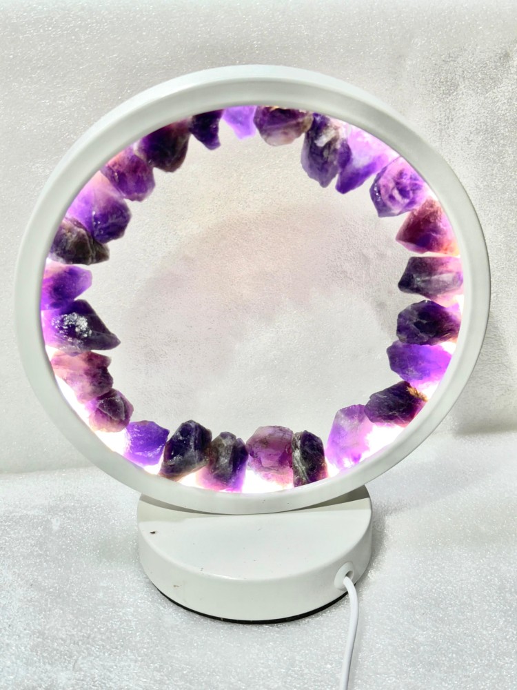 Violet Amethist Healing Lamp