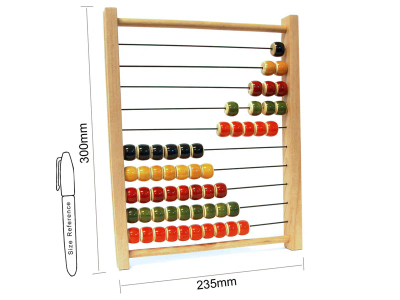 Wooden Abacus Educational Wooden learning toys - 0